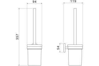 Ёршик  Aquatek Европа AQ4110CR хром